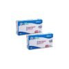 Care Plus 200 Count Disposable Plastic Vinyl Clear Small Size Gloves. Allergy. Latex And Powder Free. Great For Home Kitchen Or Office Cleaning. Cooking. 2 Boxes