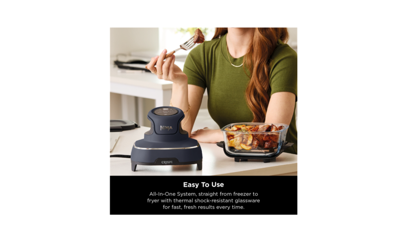 Ninja CRISPi Portable Glass Air Fryer - FN101 Stone - Image 9