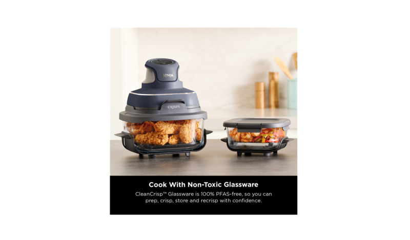 Ninja CRISPi Portable Glass Air Fryer - FN101 Stone - Image 12