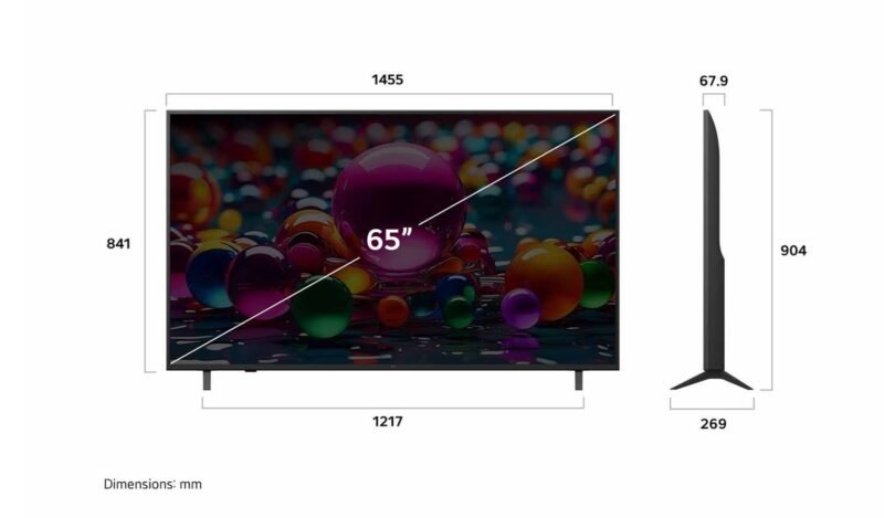 LG 65-Inch 65UA8055PSA 4K UHD LED AI TV - Image 4