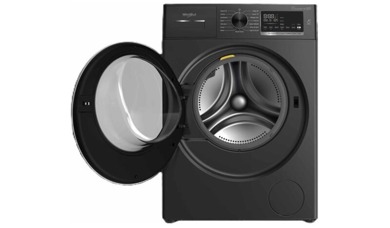 Whirlpool 13kg Front Load Washer - Volcano Grey (FWHD13002GG) - Image 4