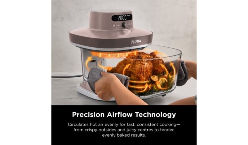 Ninja CRISPi Pro Glass Air Fryer - Bone White (AS101SMWH) - Image 3