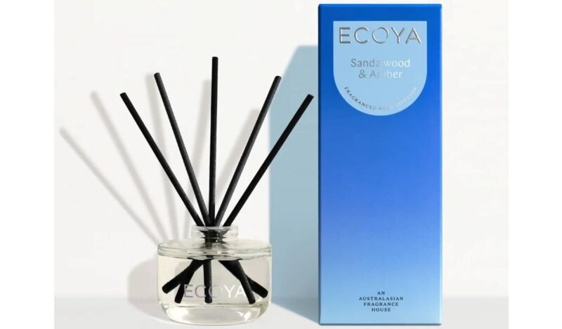 ECOYA Sandalwood & Amber Mini Reed Diffuser 50ml