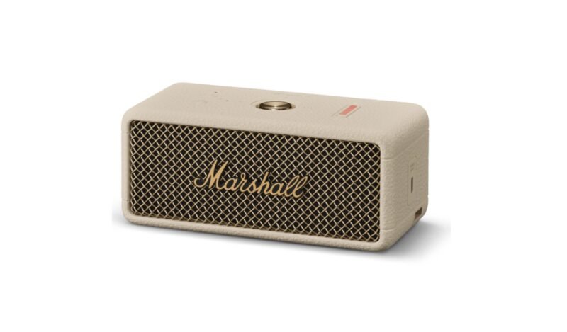Alternative view of Marshall Emberton III Portable Bluetooth Speaker - Cream