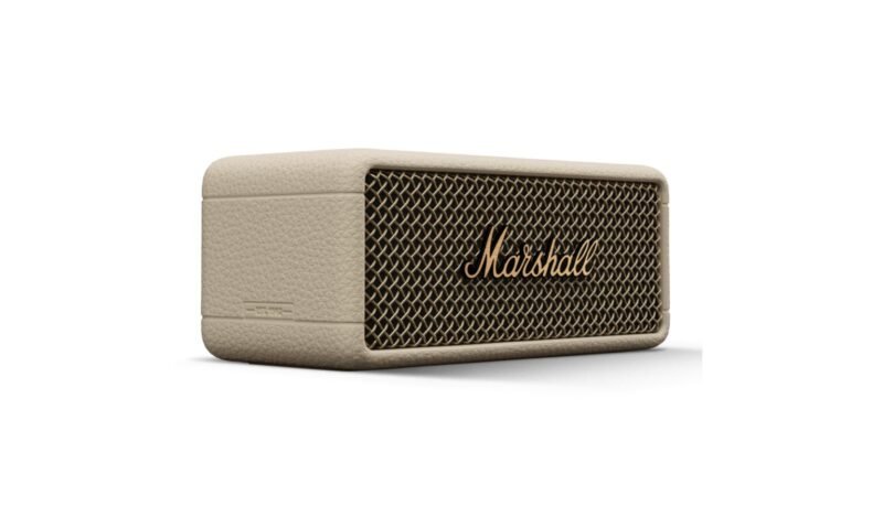 Marshall Emberton III Portable Bluetooth Speaker - Cream - Image 4
