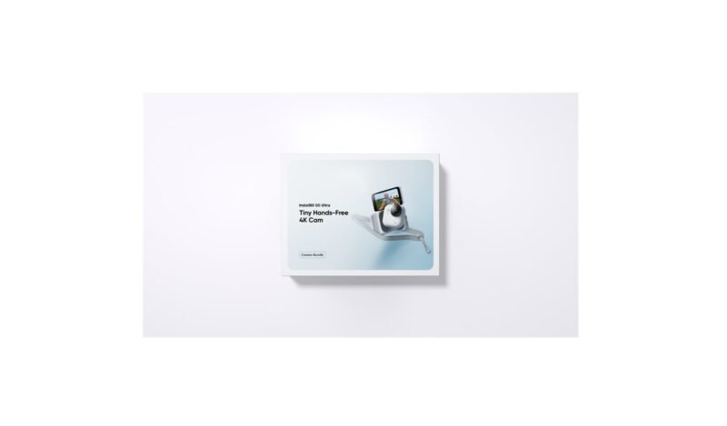 Alternative view of Insta360 Action Camera Go Ultra Creator - Artic White