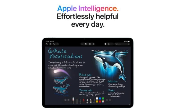 Apple 11-inch iPad Air Wi-Fi 128GB - Starlight (MH334ZP/A) - Image 5