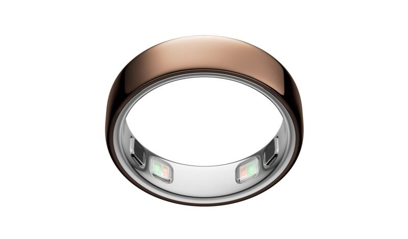 Oura Smart Ring 5 Size 10 - Deep Rose (JZ90-63469-10)