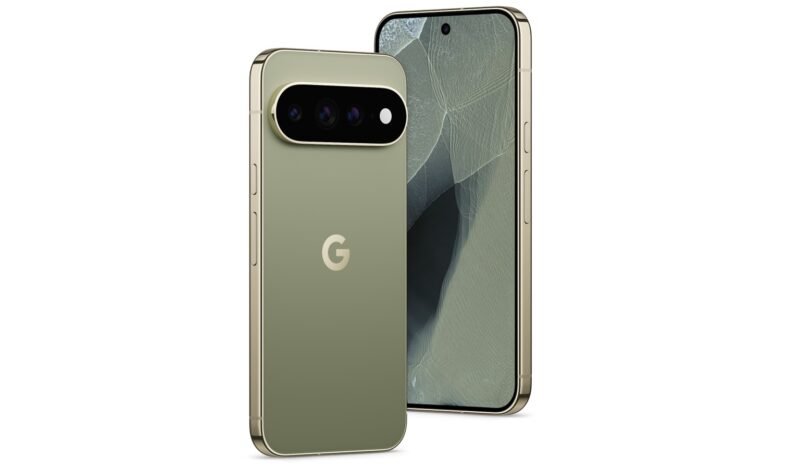 Alternative view of Google Pixel 11 Pro XL (12+256GB) Smartphone - Olive